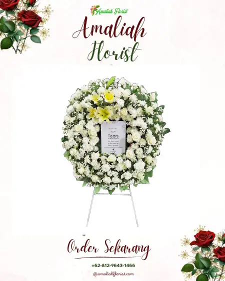 Krans Bunga Duka Tuk Karangsuwung